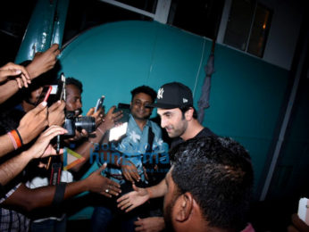 Photos: Ranbir Kapoor and Alia Bhatt spotted together in the city after a photoshoot for Brahmastra