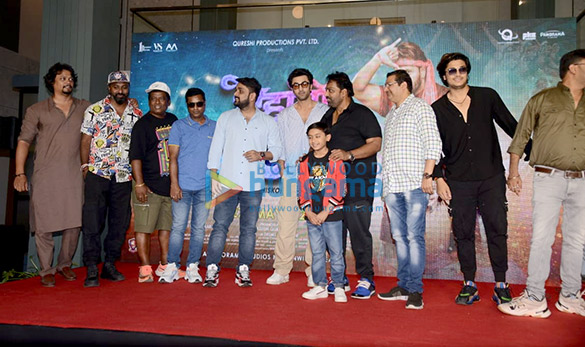 photos ranbir kapoor snapped with ganesh acharya and others at song launch of dehati disco 3