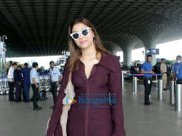 Photos: Saiee Manjrekar spotted at Mumbai airport heading to Hyderabad for the promotions of Major Photos: Saiee Manjrekar spotted at Mumbai airport heading to Hyderabad for the promotions of Major