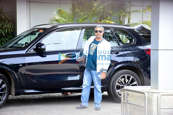 photos saif ali khan taimur ali khan and jay shewakramani snapped at the kalina airport leaving for the sets of the film the devot 1