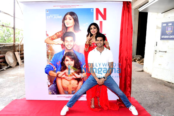 photos shilpa shetty and abhimanyu dassani snapped during nikamma promotions on dance deewane juniors 1