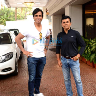 Photos: Sonu Sood spotted at Anand Pandit’s office