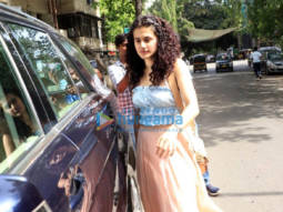 Photos: Taapsee Pannu snapped at Mizu in Bandra
