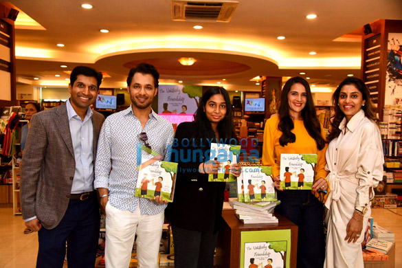 photos tara sharma anupam mittal snapped at ananya jains book the unlikely friendship launch 4