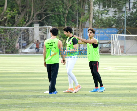 photos tiger shroff ishaan khatter ibrahim ali khan and others snapped at an all star football match 5