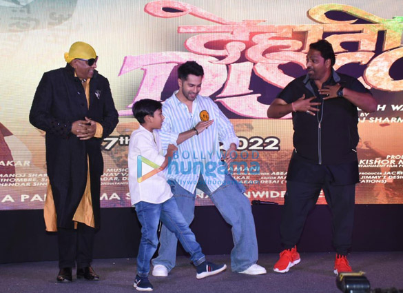 photos varun dhawan ganesh acharya and others snapped at the dehati disco press conference 2