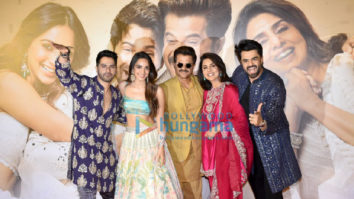 Photos: Varun Dhawan, Kiara Advani, Anil Kapoor and Neetu Kapoor arrive for the trailer launch of their film Jugjugg Jeeyo