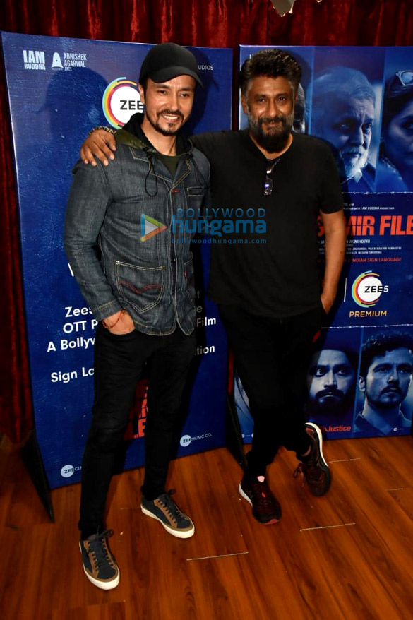 Photos: Vivek Agnihotri, Darshan Kumaar and others at the special screening of The Kashmir Files in Indian sign language in Mumbai
