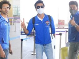 Ranbir Kapoor, Kartik Aaryan, Abhishek Bachchan & ASFC team leave for Dubai | Karan Wahi