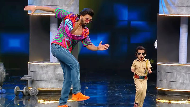 Ranveer Singh dances with kids on Dance India Dance | Jayeshbhai Jordaar