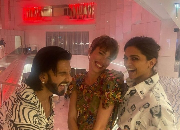 Ranveer Singh shares a laugh with Deepika Padukone and Rebecca Hall in candid pictures at Cannes 2022 