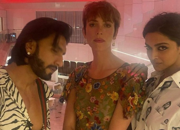 Ranveer Singh shares a laugh with Deepika Padukone and Rebecca Hall in candid pictures at Cannes 2022 