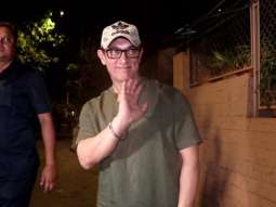 Spotted: Aamir Khan at a dubbing studio in Bandra, Mumbai
