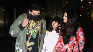 Spotted: Aishwarya Rai, Aaradhya, Abhishek Bachchan, Shahid Kapoor, Ishaan Khattar, Shruti Haasan, Diana Penty, Zareen Khan and Dhiraj Dhupar at airport