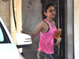 Spotted: Rakul Preet Singh and Jackky Bhagnani at gym in Santacruz, Mumbai