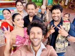 The Kapil Sharma Show: Kartik Aaryan, Kiara Advani, Rajpal Yadav and Anees Bazmee promote Bhool Bhulaiyaa 2; click a selfie with the comedian