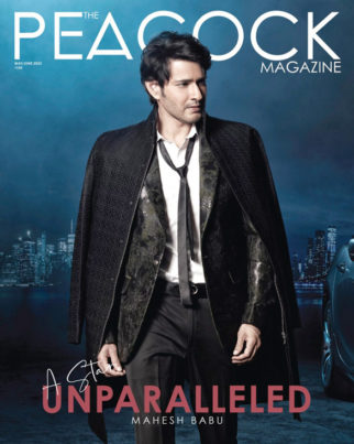 Mahesh Babu On The Cover Of The Peacock, May, June 2022