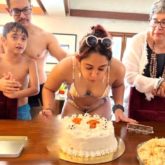 Aamir Khan and ex-wife Reena Dutta celebrate their daughter Ira Khan's birthday with poolside party; Nupur Shikhare shares photos with loved-up message