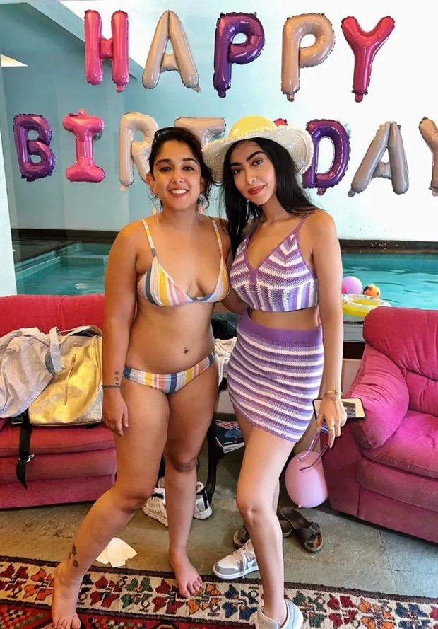 INSIDE PICS: Ira Khan poses in bikini at her poolside birthday party; Aamir Khan, ex-wife Reena Dutta join celebrations