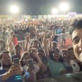 10,000 college students of VJIT Hyderabad celebrate the trailer of Major with Adivi Sesh
