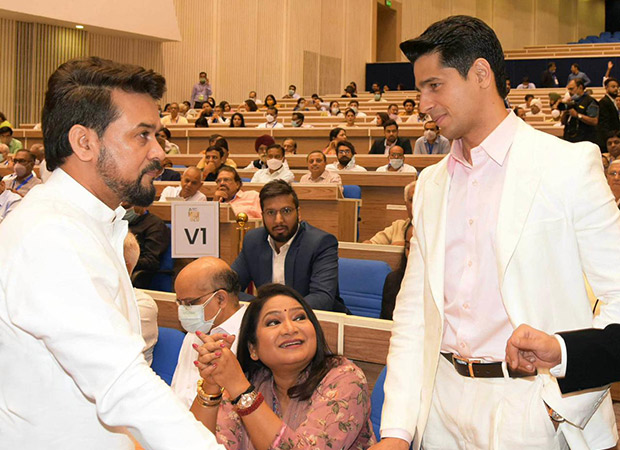 Sidharth Malhotra honoured to attend Modi@20 launch, enlightened by the inspirational journey of the Honourable PM Narendra Modi!