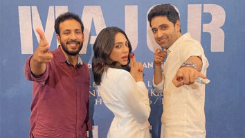 Sobhita Dhulipala shares some fun BTS of the promotions for her upcoming Pan- India Film Major