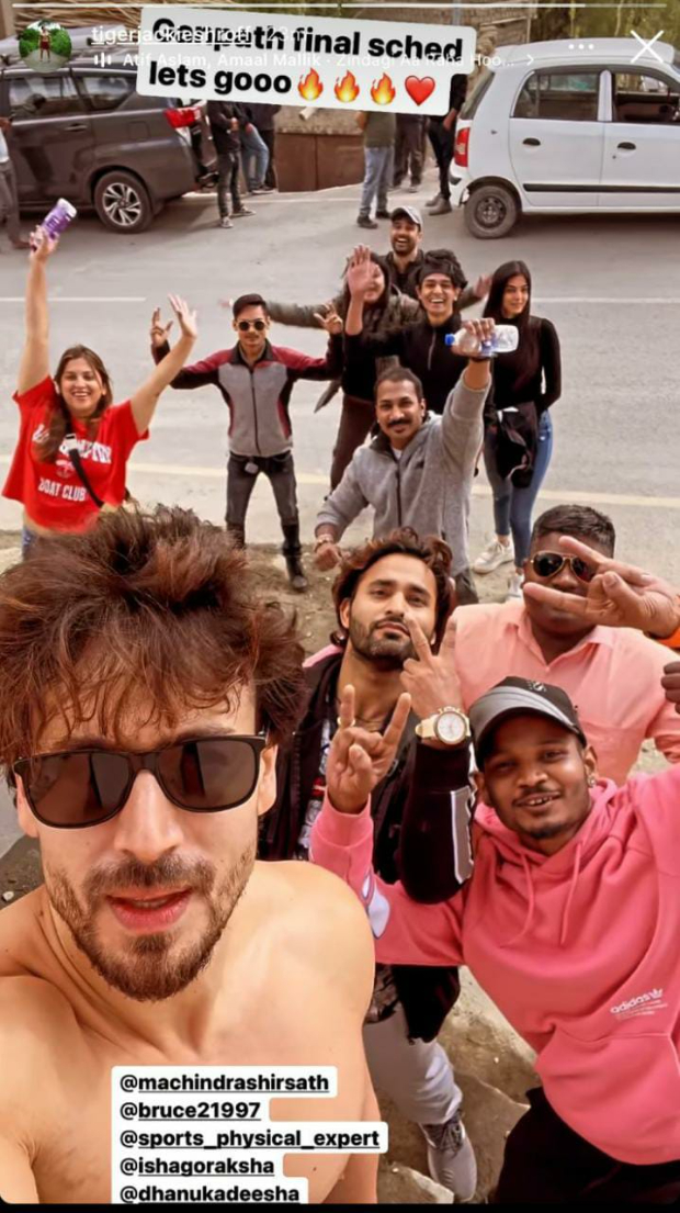 Tiger Shroff starts shooting for the final schedule of Ganapath in Leh Ladakh
