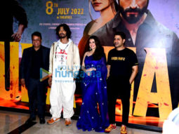 Photos: Vidyut Jammwal, Shivaleeka Oberoi, Faruk Kabir and Kumar Mangat Pathak snapped at Khuda Haafiz: Chapter ll – Agni Pariksha trailer launch