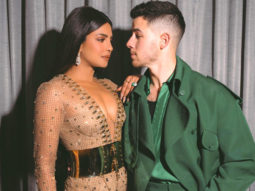 Priyanka Chopra reacts as Nick Jonas shows his go-to Bollywood dance move