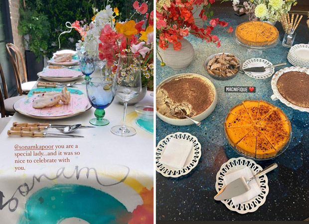 Inside Pics: Sonam Kapoor gives us a sneak-peek into her low-key but pretty baby shower in London