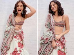 Ananya Panday is summer goals in pretty floral pink lehenga for Umang 2022