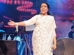 Asha Bhosle snapped at Asha Bhosle Live with the Bengal Tigers event