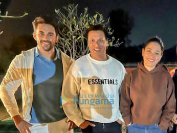 On the Sets of the movie Babli Bouncer