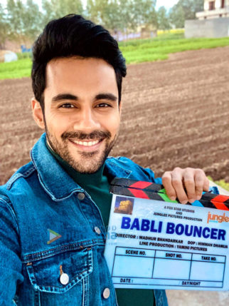 On the Sets of the movie Babli Bouncer