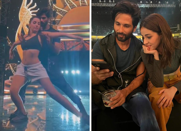 IIFA 2022: Shahid Kapoor practices sizzling dance moves with Nora Fatehi; bonds with Ananya Panday backstage