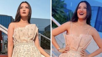 Gauahar Khan exudes charm in ivory net gown worth ₹2.15 Lakh at Cannes