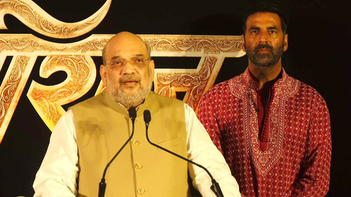 Home Minister Amit Shah is all praises for Samrat Prithviraj starring Akshay Kumar and Manushi Chhillar