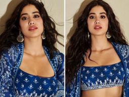 Janhvi Kapoor’s blue printed sharara set worth Rs.35k for promoting Good Luck Jerry is worth a steal!