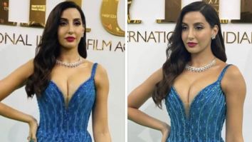 Nora Fatehi flaunts curves in a sparkly blue gown at IIFA Rocks 2022