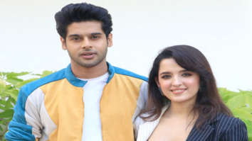 Photos: Abhimanyu Dassani and Shirley Setia snapped at Nikamma promotions