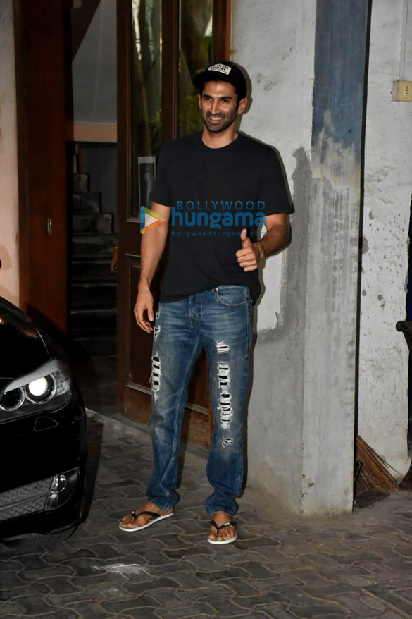 photos aditya roy kapoor and elnaaz norouzi snapped at a dubbing studio in bandra 2