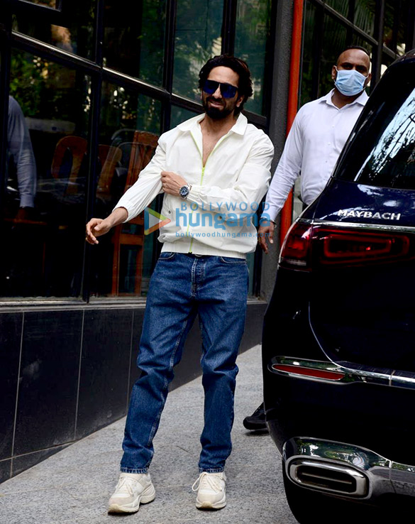 Photos: Ayushmann Khurrana snapped at Maddock Films’ office in Santacruz