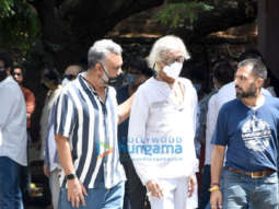 Photos: Celebs attend last rites of Sudhir Mishra’s mother