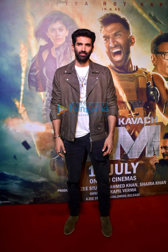 photos celebs grace the premiere of rashtra kavach om at gaiety galaxy 4