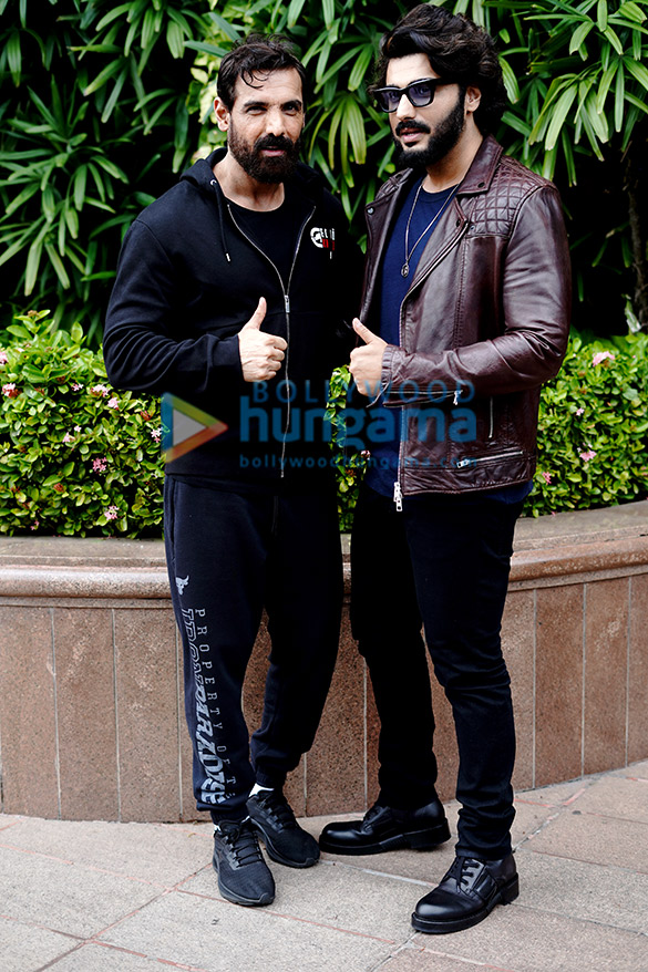 photos john abraham arjun kapoor and tara sutaria spotted at taj lands end promoting ek villain returns 1