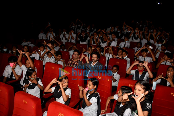 Photos: Kartik Aaryan and Bhushan Kumar host a special screening of Bhool Bhulaiyaa 2 for the kids of Cry Foundation