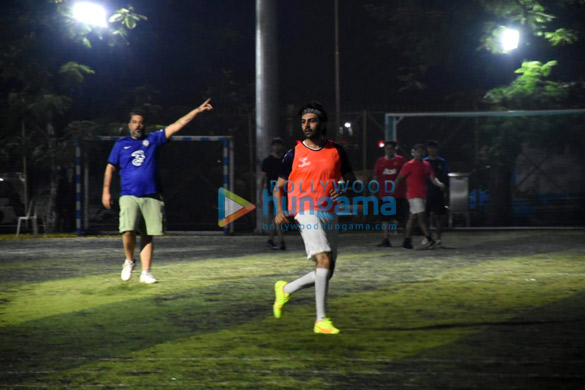 photos kartik aaryan snapped at a football ground in juhu 1