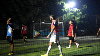 Photos: Kartik Aaryan snapped at a football ground in Juhu