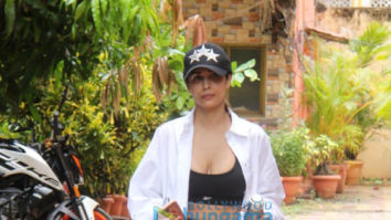 Photos: Malaika Arora spotted at Diva Yoga in Bandra