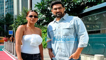 Photos: Nia Sharma and Kunaal Roy Kapur snapped during promotions of their song ‘Hairaan’